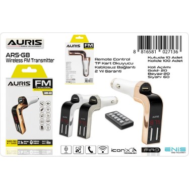 Auris Ars-G8 Fm Modlatr